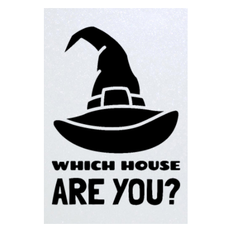 Blacha „Which House Are You?”