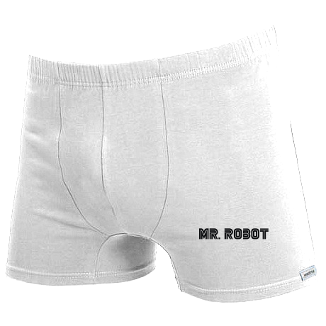 Bokserki „Mr. Robot Logo”