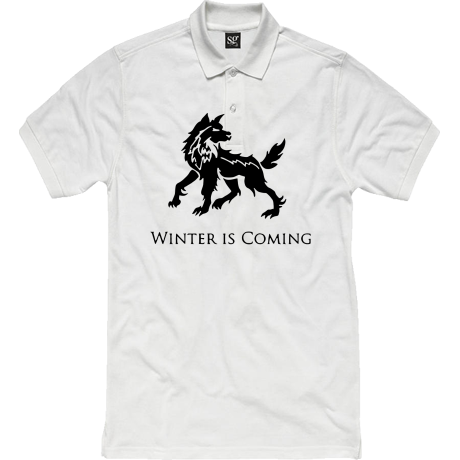 Polo damskie „Winter Is Coming – Direwolf”