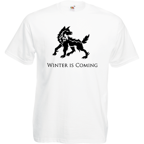 Koszulka „Winter Is Coming – Direwolf”