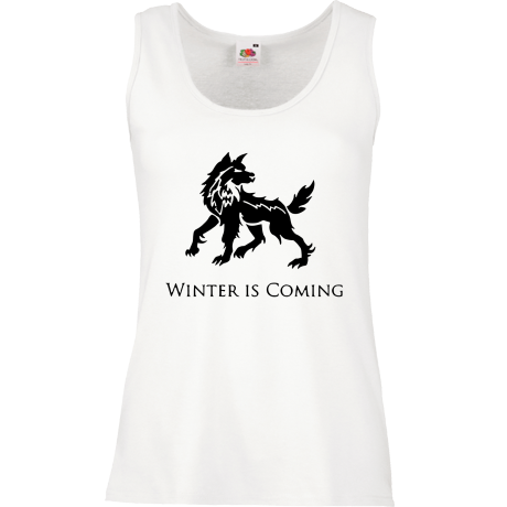 Bezrękawnik damski „Winter Is Coming – Direwolf”