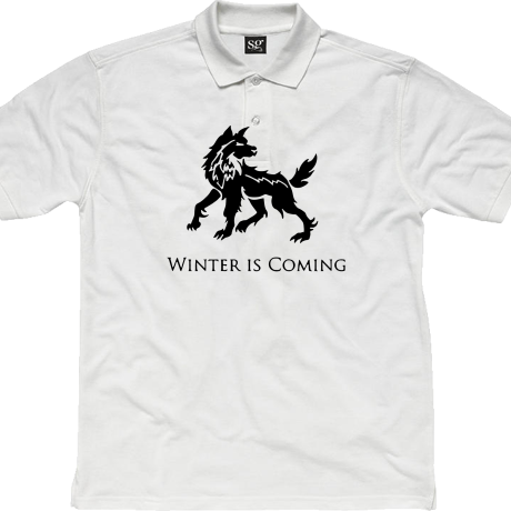 Polo „Winter Is Coming – Direwolf”