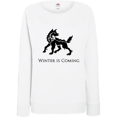 Bluza damska „Winter Is Coming – Direwolf”