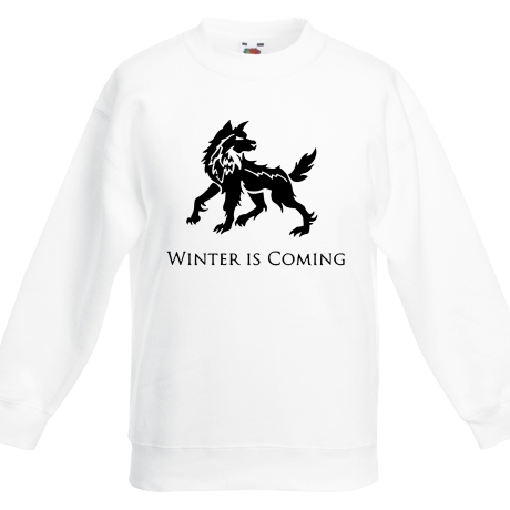 Bluza dziecięca „Winter Is Coming – Direwolf”