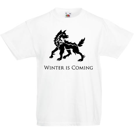 Koszulka dla malucha „Winter Is Coming – Direwolf”