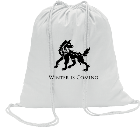 Worko-plecak „Winter Is Coming – Direwolf”