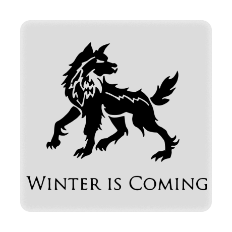 Magnes „Winter Is Coming – Direwolf”