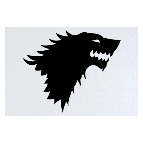 Blacha „Game of Thrones – House Stark”