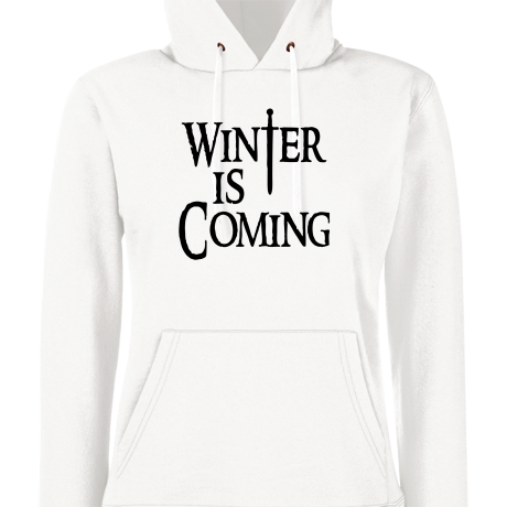 Bluza damska z kapturem „Winter Is Coming 4”