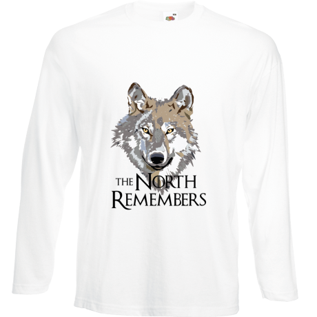 Koszulka z długim rękawem „The North Remembers”