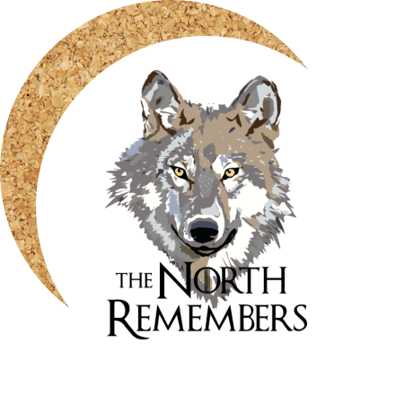 Podkładka pod kubek „The North Remembers”