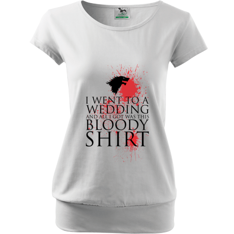 Koszulka City „Red Wedding, All I Got Was a Bloody Shirt”