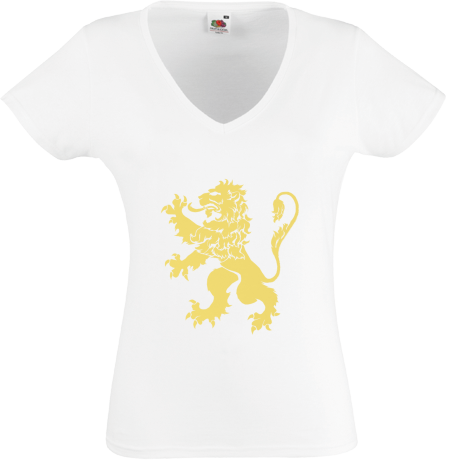 Koszulka damska w serek „Lannister Sigil”