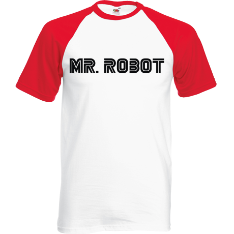 Koszulka bejsbolówka „Mr. Robot Logo”