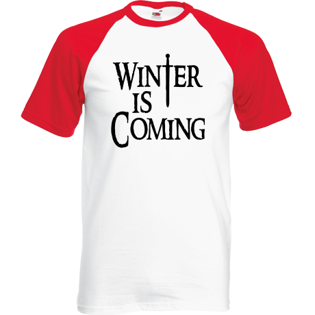 Koszulka bejsbolówka „Winter is Coming 4”