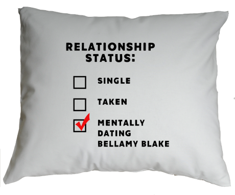 Poduszka „Mentally Dating Bellamy Blake”