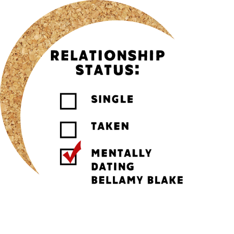 Podkładka pod kubek „Mentally Dating Bellamy Blake”