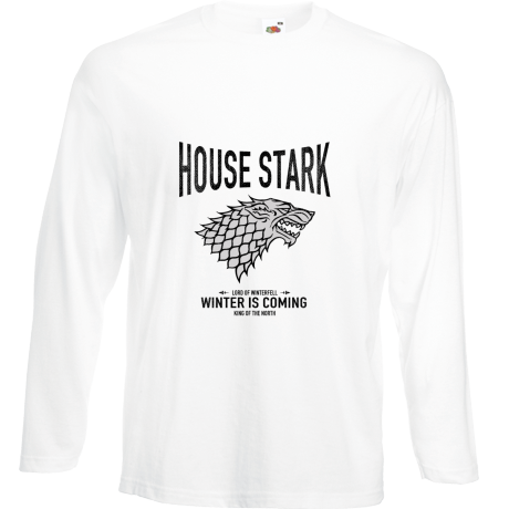 Koszulka z długim rękawem „House Stark”