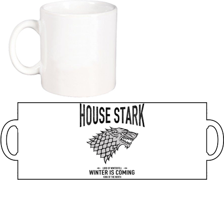 Kubek „House Stark”