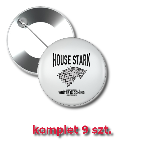 Przypinka „House Stark”