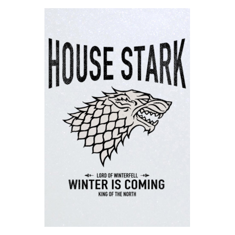 Blacha „House Stark”
