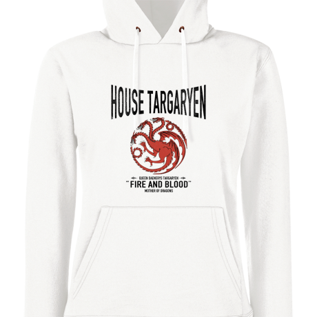 Bluza damska z kapturem „House Targaryen”