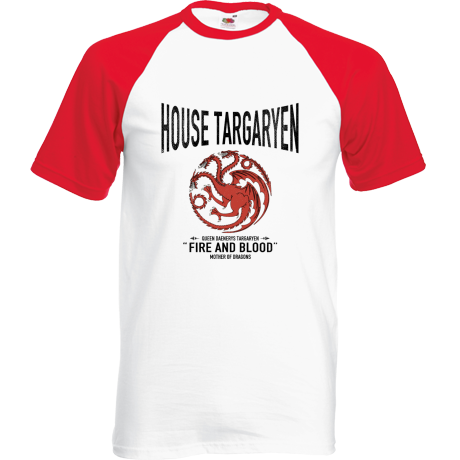 Koszulka bejsbolówka „House Targaryen”