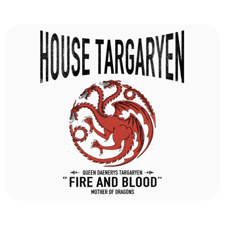Podkładka pod mysz „House Targaryen”