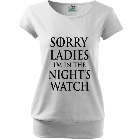 Koszulka City „Sorry Ladies I am in the Night’s Watch”