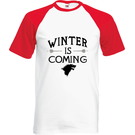 Koszulka bejsbolówka „Winter Is Coming 5”