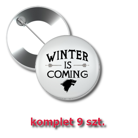 Przypinka „Winter Is Coming 5”