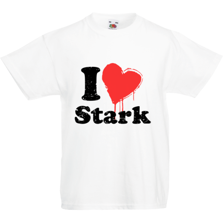Koszulka dla malucha „I Love Stark”
