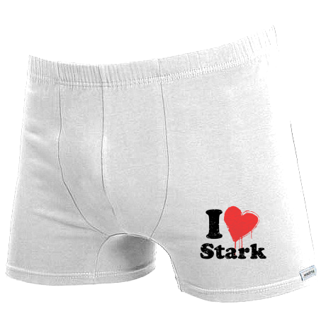 Bokserki „I Love Stark”