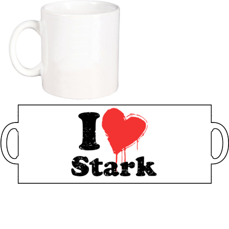Kubek „I Love Stark”