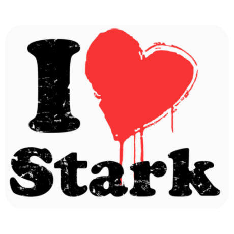 Podkładka pod mysz „I Love Stark”