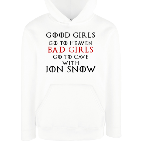 Kangurka dziecięca „Good Girls Go To Heaven Bad Girls Go To Cave With Jon Snow”