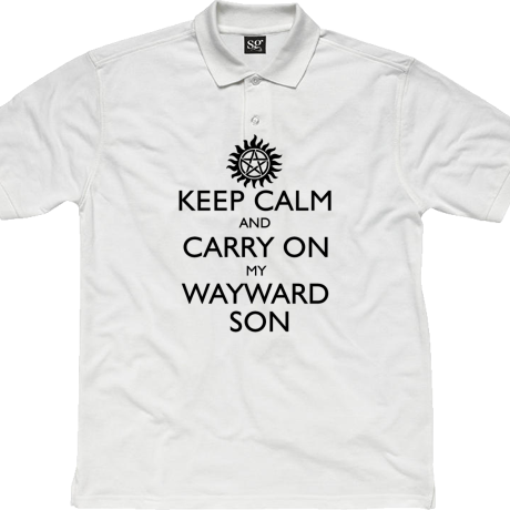 Polo „Keep Calm and Carry On My Wayward Son”