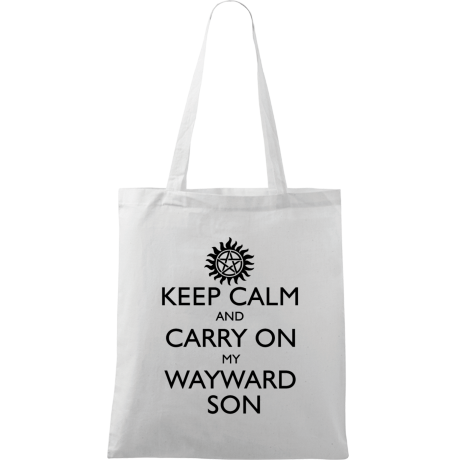 Torba „Keep Calm and Carry On My Wayward Son”