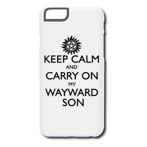 Etui na iPhone „Keep Calm and Carry On My Wayward Son”