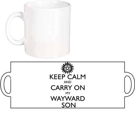Kubek „Keep Calm and Carry On My Wayward Son”