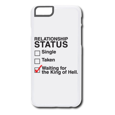 Etui na iPhone „Waiting for the King of Hell”