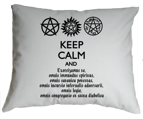 Poduszka „Keep Calm and Exorcizamus”