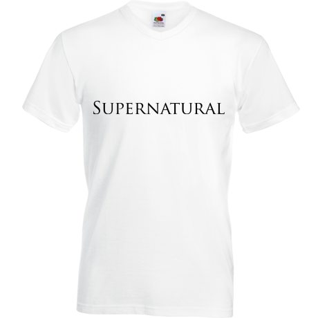 Koszulka w serek „Supernatural Logo”