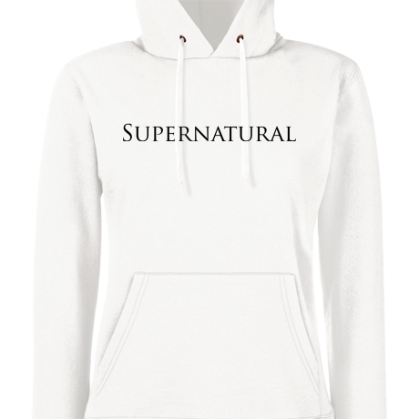 Bluza damska z kapturem „Supernatural Logo”