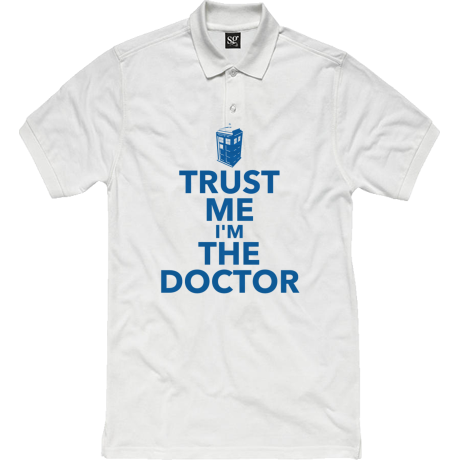 Polo damskie „Trust Me I’m The Doctor”