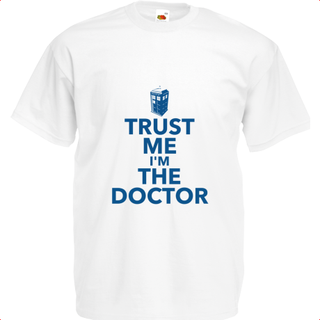 Koszulka dziecięca „Trust Me I’m The Doctor”