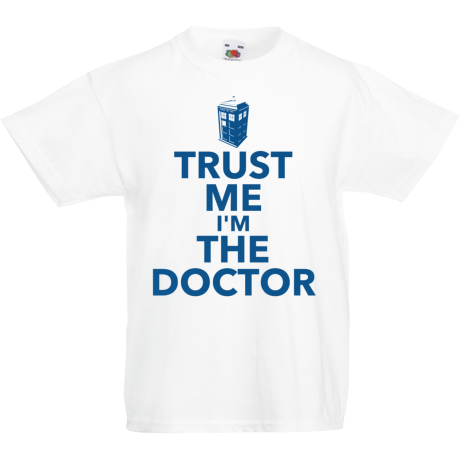 Koszulka dla malucha „Trust Me I’m The Doctor”