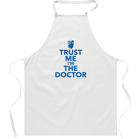 Fartuch „Trust Me I’m The Doctor”