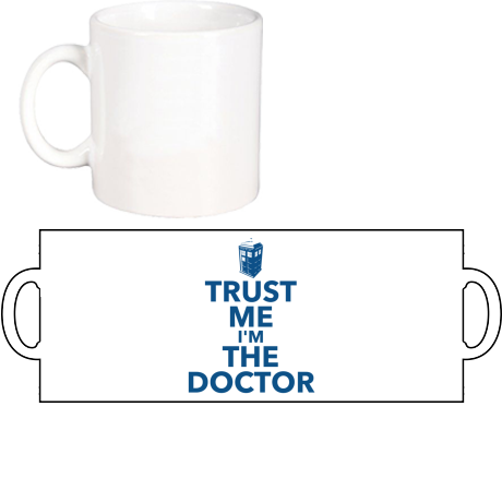 Kubek „Trust Me I’m The Doctor”