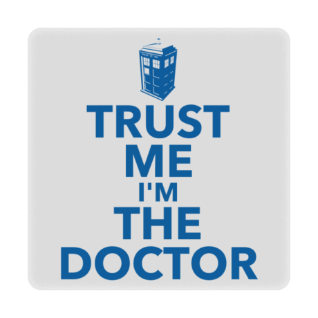 Magnes „Trust Me I’m The Doctor”